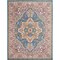 Homeroots 8 x 10 ft. Teal & Pink Medallion Area Rug 385505 - alternate 1